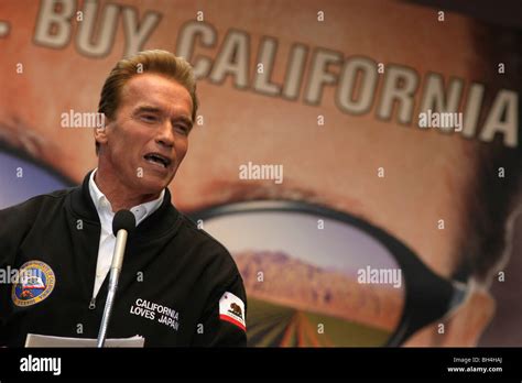 Arnold Schwarzenegger Promoting Business And Tourism Ties Between