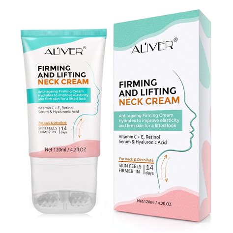 Aliver Firming And Lifting Neck Cream With Retinol And Collagen Anti