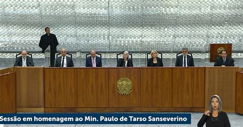 STJ Sessão solene homenageia ministro Paulo de Tarso Sanseverino