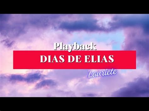 Dias De Elias Playback Simone Mendes Youtube