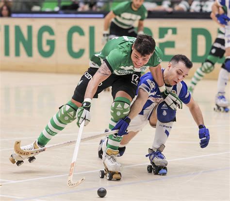 Hóquei em patins resultados e calendário das meias finais do play off