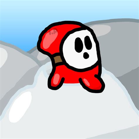 Art Trade Shy Guy Snow Fort By Internetpeasent62 On Deviantart