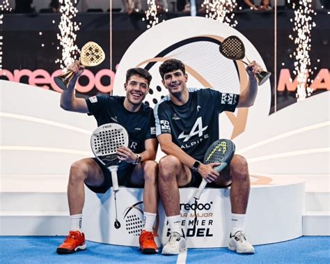 Agustín Tapia y Arturo Coello campeones del Qatar Major Padel Latam Sport