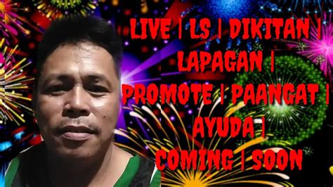 Live Thursday Ls Lapagan Isdaan Dikitan Promote Paangat