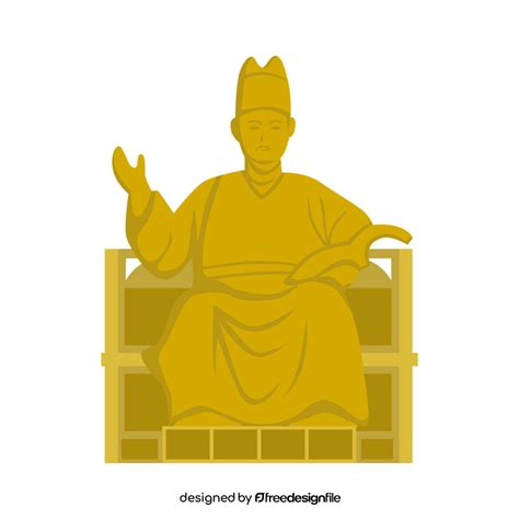 Statue Of King Sejong Clipart Free Download