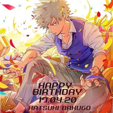 Happy Birthday Kacchan My Hero Academia Amino