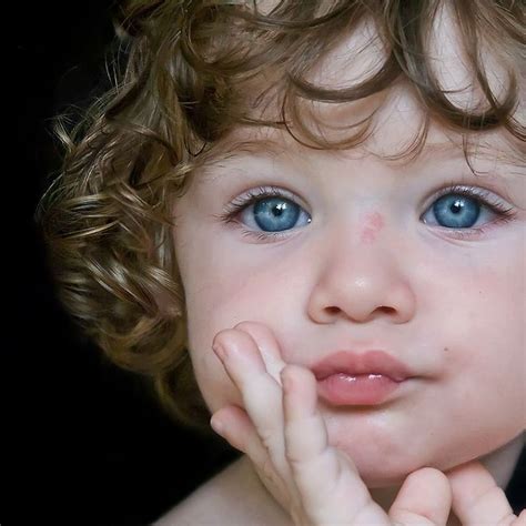 Pin By Dhafer Shamsuldeen On Coloures Blue Eyed Baby Blonde Babies