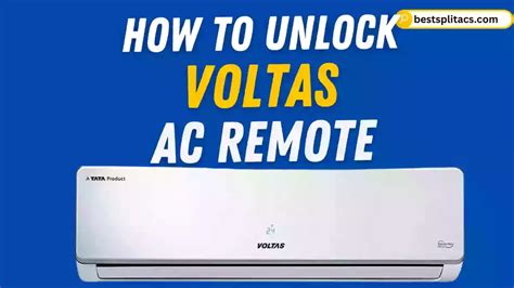 How To Unlock Voltas Ac Remote 2024 Best Split Acs