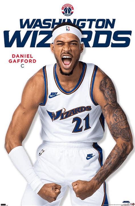 Nba Washington Wizards Daniel Gafford Feature Series 23 Wall Poster