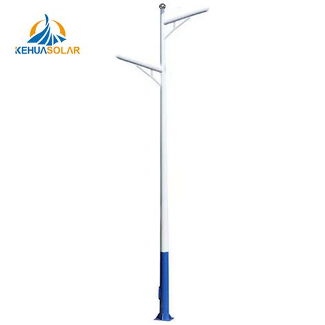 Q Meter Height Street Light Pole Galvanized Steel Pipe