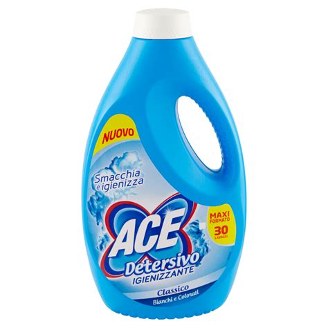 Ace Detersivo Liquido Classico Igienizzante Lavaggi Carrefour