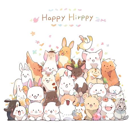 Premium AI Image | Happy animals white background