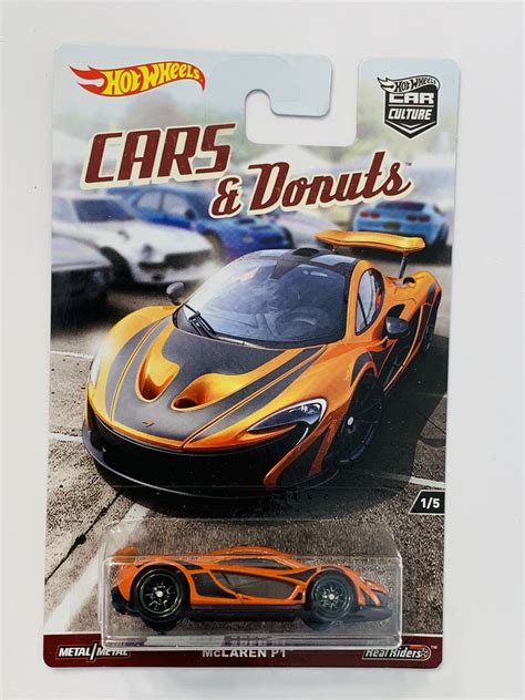 Hot Wheels Car Culture Cars And Donuts Mclaren P1