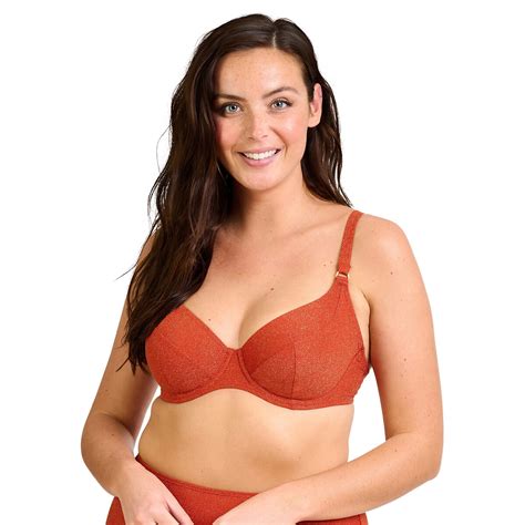 Reggiseno Per Bikini Reflet Mattone Sans Complexe La Redoute