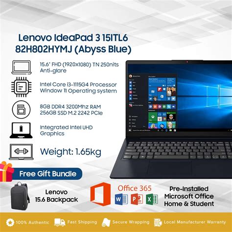 Lenovo Ideapad 3 15itl6 156 Laptop Price In Malaysia Kts