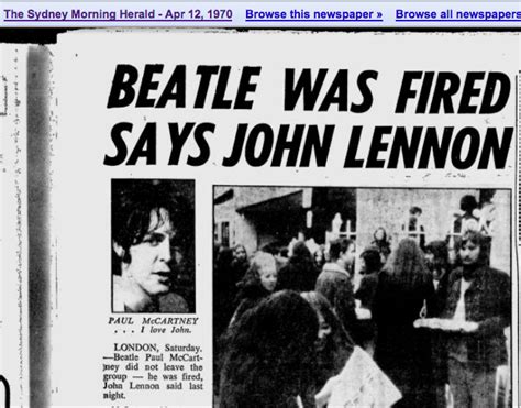 ...4/11/70..... alternative view of the Beatle breakup... : r/beatles