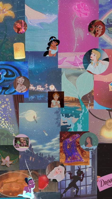 Disney icons aesthetic wallpaper | Disneyland iphone wallpaper, Disney ...