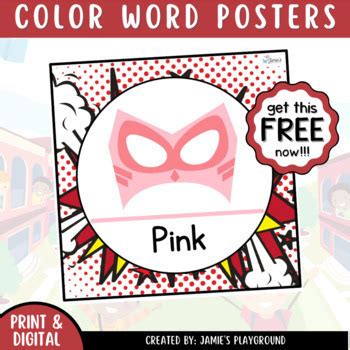 Results For Free Superhero Posters Tpt