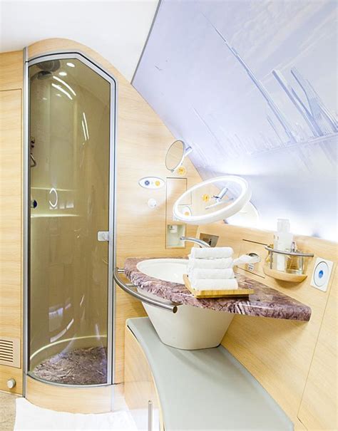 Emirates Airbus A380 First Class Shower