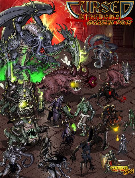 Cursed Kingdoms Isometric Monster Pack Galefirerpg