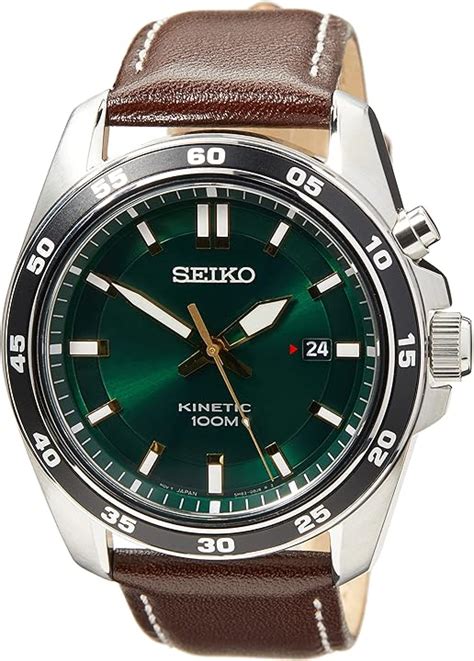 Orologio Seiko Analogico Automatico Uomo Con Cinturino In Pelle