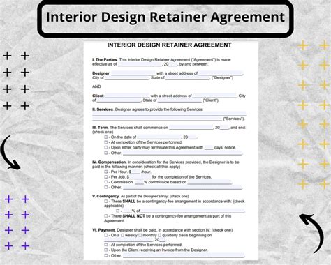 Interior Design Retainer Agreement Interior Design Retainer Agreement