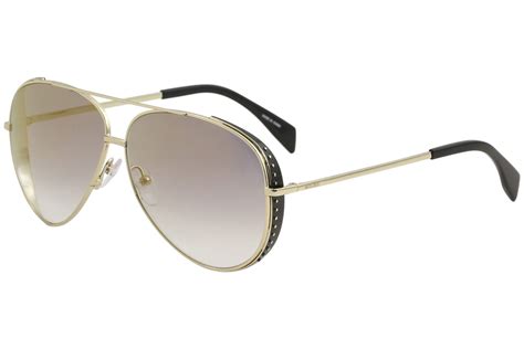 Moschino Women S MOS007 S MOS 007 S J5GFQ Gold Fashion Pilot Sunglasses