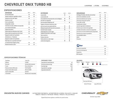 La nueva versión hatchback del Chevrolet Onix llega al Ecuador