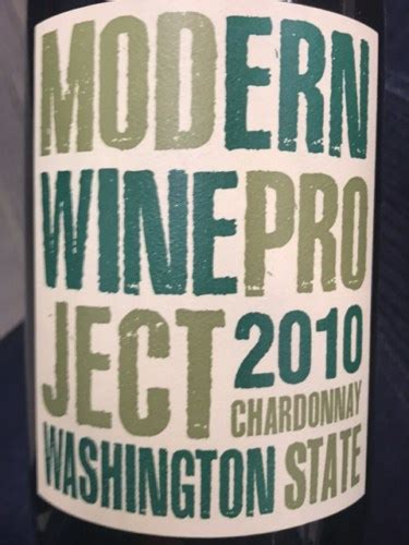 Modern Wine Project Chardonnay Vivino Us