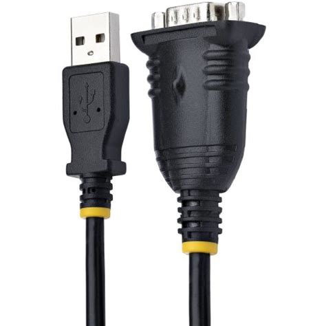 Startech Com 3ft 1m Usb To Serial Cable Db9 Male Rs232 To Usb Converter Usb To Serial