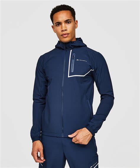 Ramble 2 0 Woven Running Jacket Dress Blue Monterrain