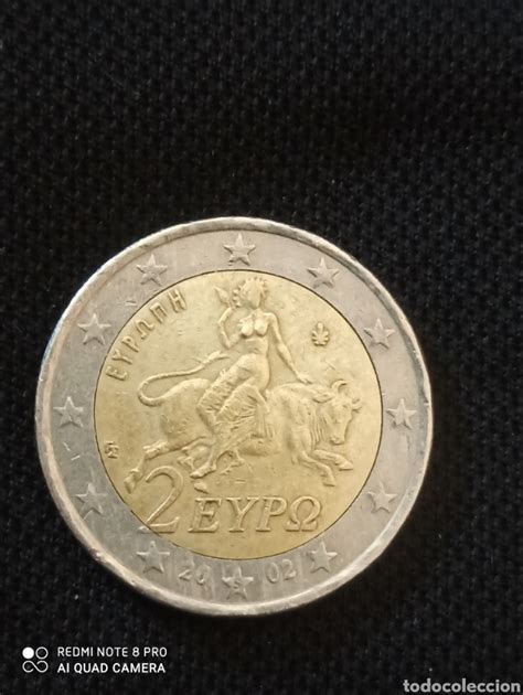 Moneda De Euros Grecia Con La S En La Es Vendido En Subasta