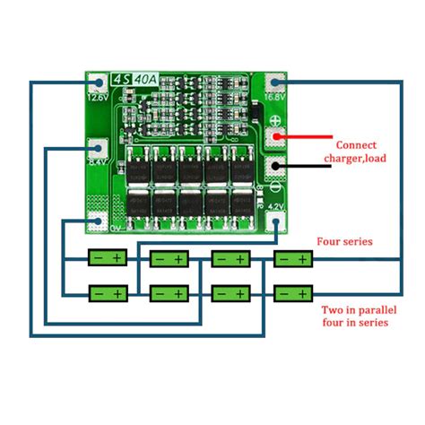 Lithium Ion Battery Management And Protection Module Bms Off