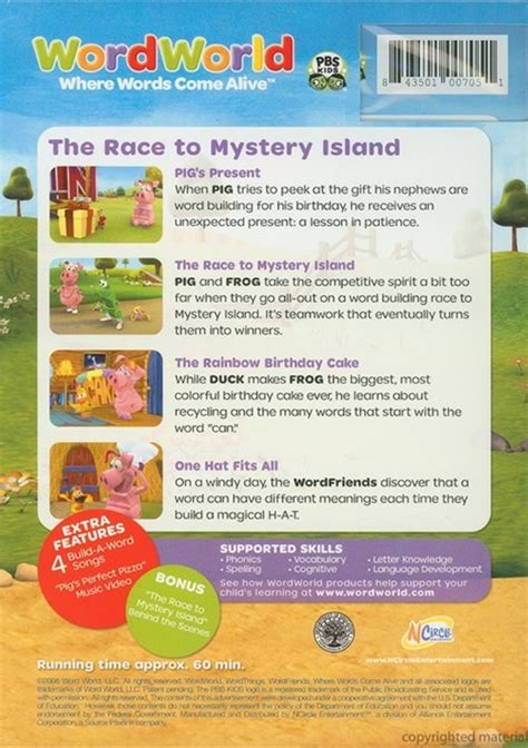 WordWorld: The Race To Mystery Island (DVD) | DVD Empire