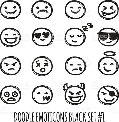 Emoji Doodle Art Easy - Download Free Mock-up