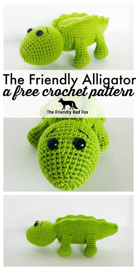 Crochet Alligator Pattern