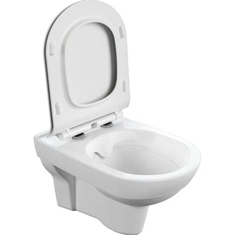 Унитаз подвесной Cersanit CITY NEW CLEAN ON с крышкой дюропласт ...