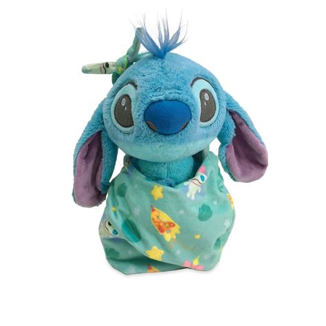 Disney Babies Stitch Plush With Blanket Pouch Small 10 14 Is Now