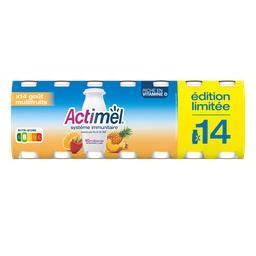 Yaourt Boire Multifruits Edition Limit E Actimel Intermarch