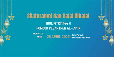 Contoh Spanduk Dan Banner Halal Bihalal Idul Fitri H Yang