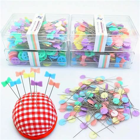 Stainless Steel Embroidery Patchwork Pins Stainless Steel Dressmaking