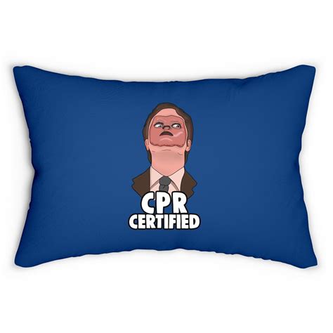 The Office Memes: Dwight CPR Certified - The Office Us - Lumbar Pillows ...