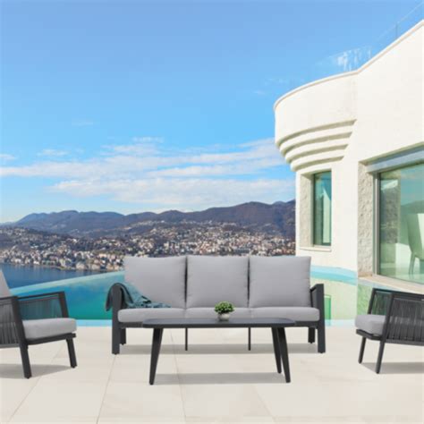 Mesa rectangular nude de exterior MGF Muebles García Ferrer