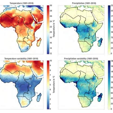 Average Annual Temperature Temperature Variability Average Annual Download Scientific Diagram