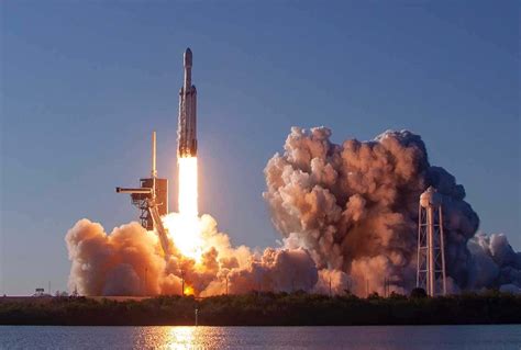 SpaceX’s Falcon Heavy rocket has flown its first commercial flight ...