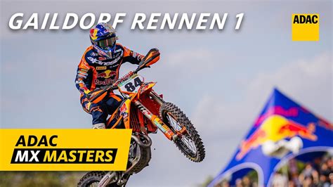 Adac Mx Masters Gaildorf Rennen Adac Motorsports Youtube