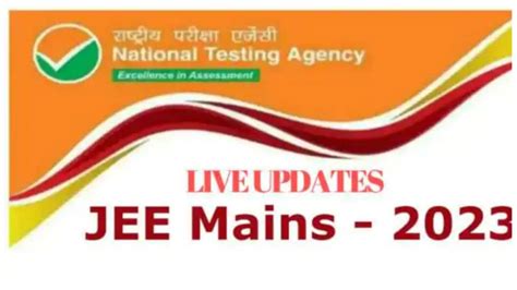 Live Updates Jee Main Exam Date Nta Jee Main Exam Notification