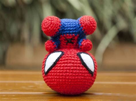 Receita Amigurumi Homem Aranha Crochê 2023