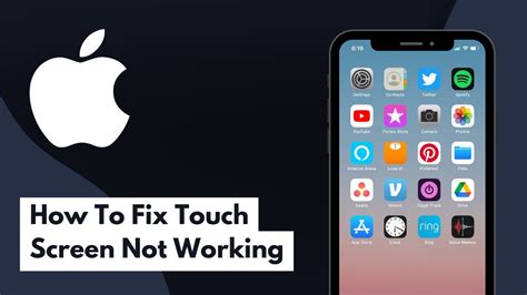 How To Fix Touch Screen Not Working On Iphone Full Guide Youtube