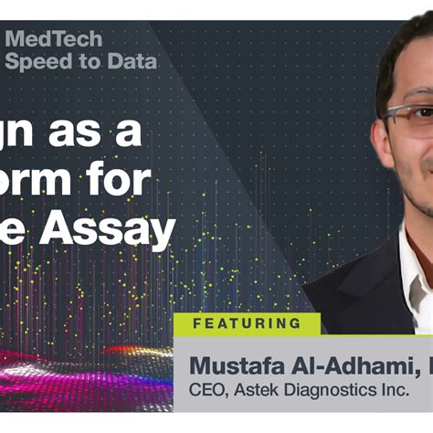 Design as a Platform for Future Assay Tests : 33 - Key Tech